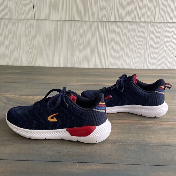 Geers by Dream Seek Womens Size 4 Casual Blue & Red Athletic Sneakers (C4) - Picture 4 of 6